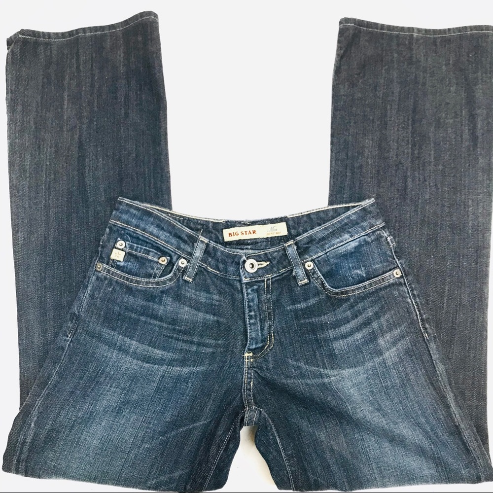 Big Star BootCut Jeans - Dark Wash “Mia” Size 27